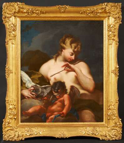 Giovanni Battista Pittoni. Venus mit dem schlafenden Amor - photo 2