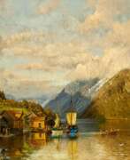Андерс Монсен Аскевольд. Anders Monsen Askevold. Morning Mood in the Fjord