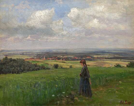 Adolf Lins. Wide Hessian Landscape - Foto 1