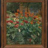 Adolf Lins. Farm Garden with Blooming Poppies - Foto 2