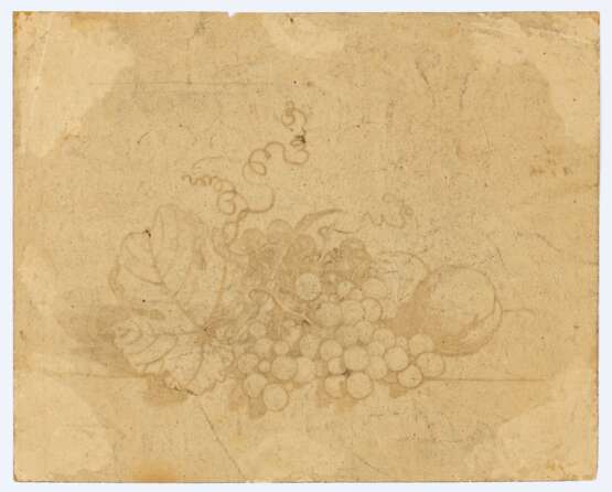 Johann Wilhelm Preyer. Still Life with Grapes and Peaches - Foto 3