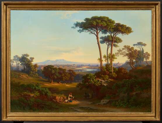 Johann Jakob Frey. View of Rome from Monte Mario along the Tiber Valley - Foto 2