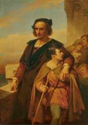 Nicaise de Keyser. Columbus, Leaning on his Son, Wanders Exiled from Barcelona