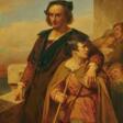 Nicaise de Keyser. Columbus, Leaning on his Son, Wanders Exiled from Barcelona - Auction archive