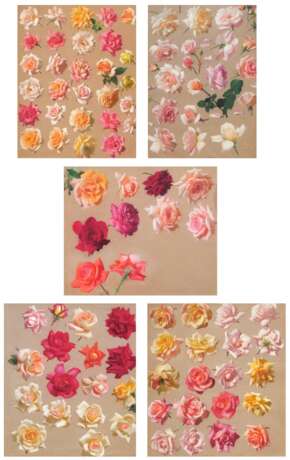 Leon Wyczólkowski. Five Pastels with Rose Petals - фото 1