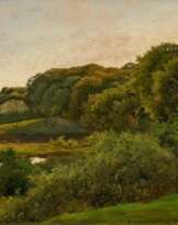 August Bromeis. Landscape with Pond