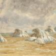 Walter Leistikow. Grain Sheaves in the Field - Auction prices