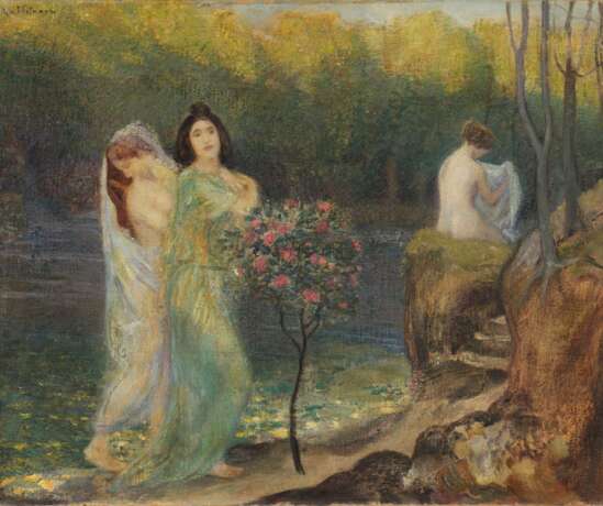 Ludwig von Hofmann. Bathers at the Forest Lake - photo 1