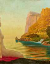 Eduard Kasparides. Nymph by the River