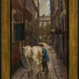 Friedrich Kallmorgen. White Horse in an Amsterdam Alley - фото 2