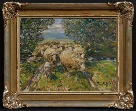 Heinrich von Zügel. Flock of Sheep - photo 2