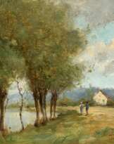 Paul Désiré Trouillebert. At the River Bank