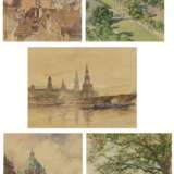 Edward Harrison Compton. 14 Watercolours with Cityscapes - Foto 1