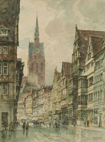 Edward Harrison Compton. 14 Watercolours with Cityscapes - Foto 11
