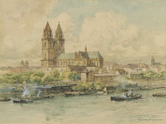 Edward Harrison Compton. 14 Watercolours with Cityscapes - фото 12