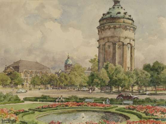 Edward Harrison Compton. 14 Watercolours with Cityscapes - Foto 14