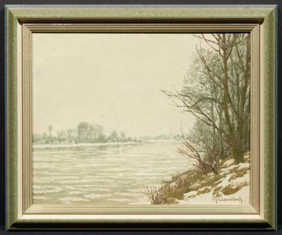 Max Clarenbach. Ice on the Rhine - photo 2
