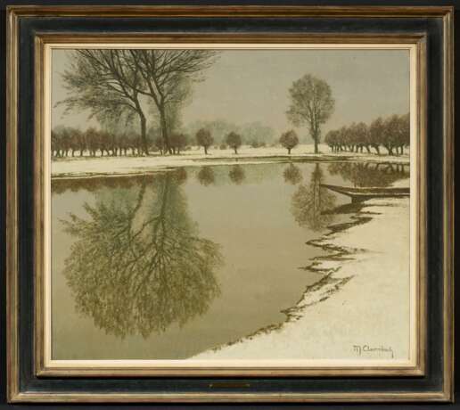 Max Clarenbach. Calm Winter Day on the Erft - photo 2
