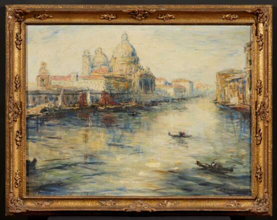 Otto Eduard Pippel. Venice. Santa Maria della Salute and the Canal Grande - photo 2