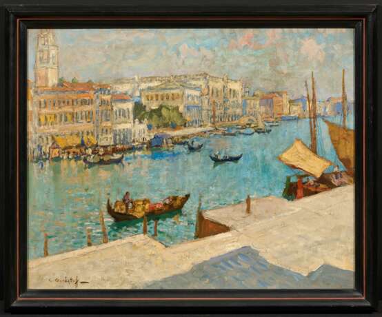 Konstantin Gorbatov. View of the Canal Grande in Venice - photo 2