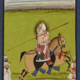 AN EQUESTRIAN PORTRAIT OF MAHARANA JAWAN SINGH (1828–1838) - фото 1