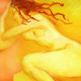 "Жар" Canvas Oil Nude art Russia 2000 - photo 1