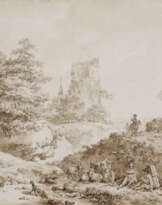 JEAN-BAPTISTE LE PRINCE (METZ 1734-1781 SAINT-DENIS-DU-PORT)
