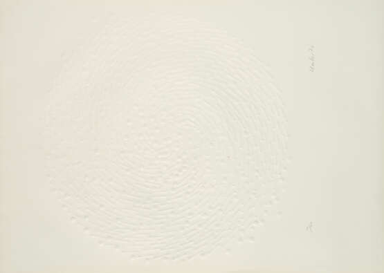 Günther Uecker. Untitled (Spirale) - Foto 1