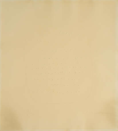 Lucio Fontana. From: Original I. Hofhaus-Mappe - фото 1
