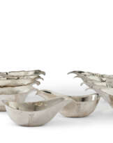 ENSEMBLE DE DOUZE DOUBLURES DE SAUCIÈRES EN ARGENT
