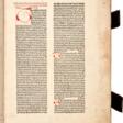 Aurelius Augustinus | De civitate Dei. Basel, 25 March 1479, contemporary binding - Auction prices