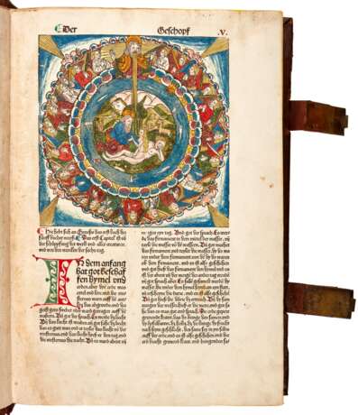 Bible, German | Nuremberg: Koberger, 1483, contemporary hand-colour and a publisher’s binding - photo 1