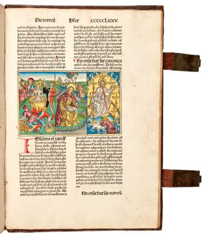 Bible, German | Nuremberg: Koberger, 1483, contemporary hand-colour and a publisher’s binding - фото 5