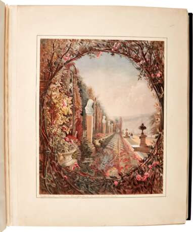 Edward Adveno Brooke | The gardens of England. London, 1857. “deluxe” edition, with plates finished by hand - photo 1
