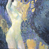 "Океан" Canvas Oil Nude art Russia 1992 - photo 1