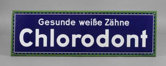 Emailleschild Chlorodont - фото 2