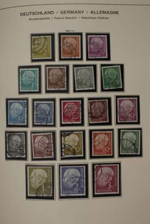 Sammlung Briefmarken BRD und Berlin gestempelt - фото 3