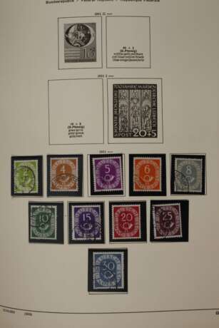 Sammlung Briefmarken BRD und Berlin gestempelt - photo 4