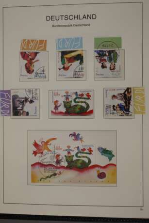 Sammlung Briefmarken BRD und Berlin gestempelt - photo 5