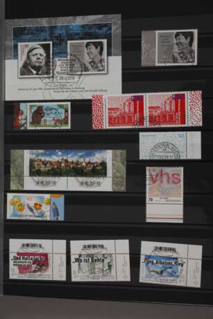 Sammlung Briefmarken BRD und Berlin gestempelt - photo 6