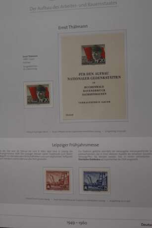 Sammlung Briefmarken DDR postfrisch - photo 5