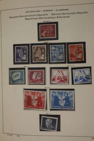 Sammlung Briefmarken DDR gestempelt - photo 3