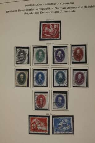 Sammlung Briefmarken DDR gestempelt - фото 4