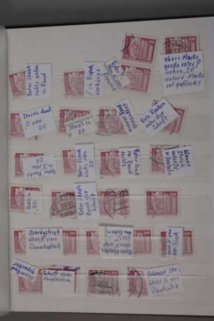 Sammlung Briefmarken DDR gestempelt - photo 7