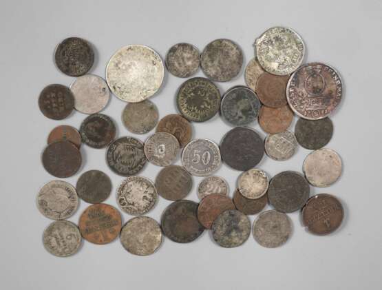 Konvolut Kleinmünzen Altdeutschland - Foto 1