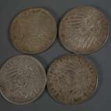 Konvolut Silbermünzen Kaiserreich - Foto 5