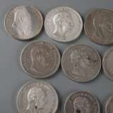Konvolut Silbermünzen Kaiserreich - photo 2