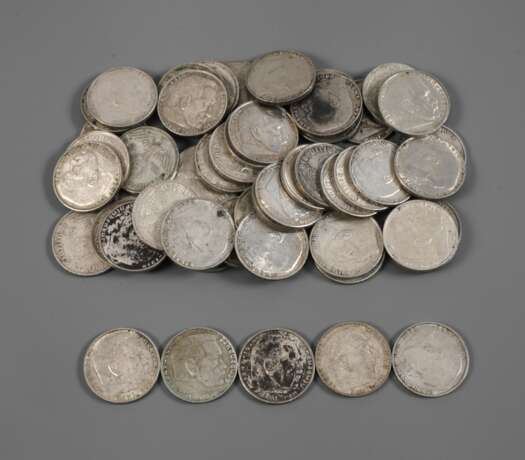 Konvolut Silbermünzen 3. Reich - Foto 1
