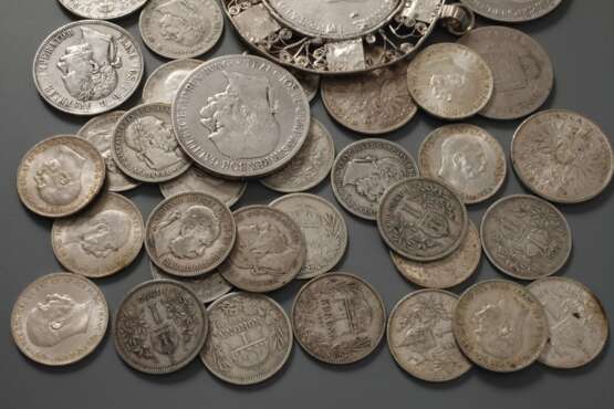 Konvolut Silbermünzen Österreich-Ungarn - photo 3