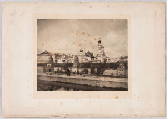 KREML VON DER GROSSEN MOSKWA-BRÜCKE, FOTOGRAPHIERT IM WINTER 1896 - photo 2